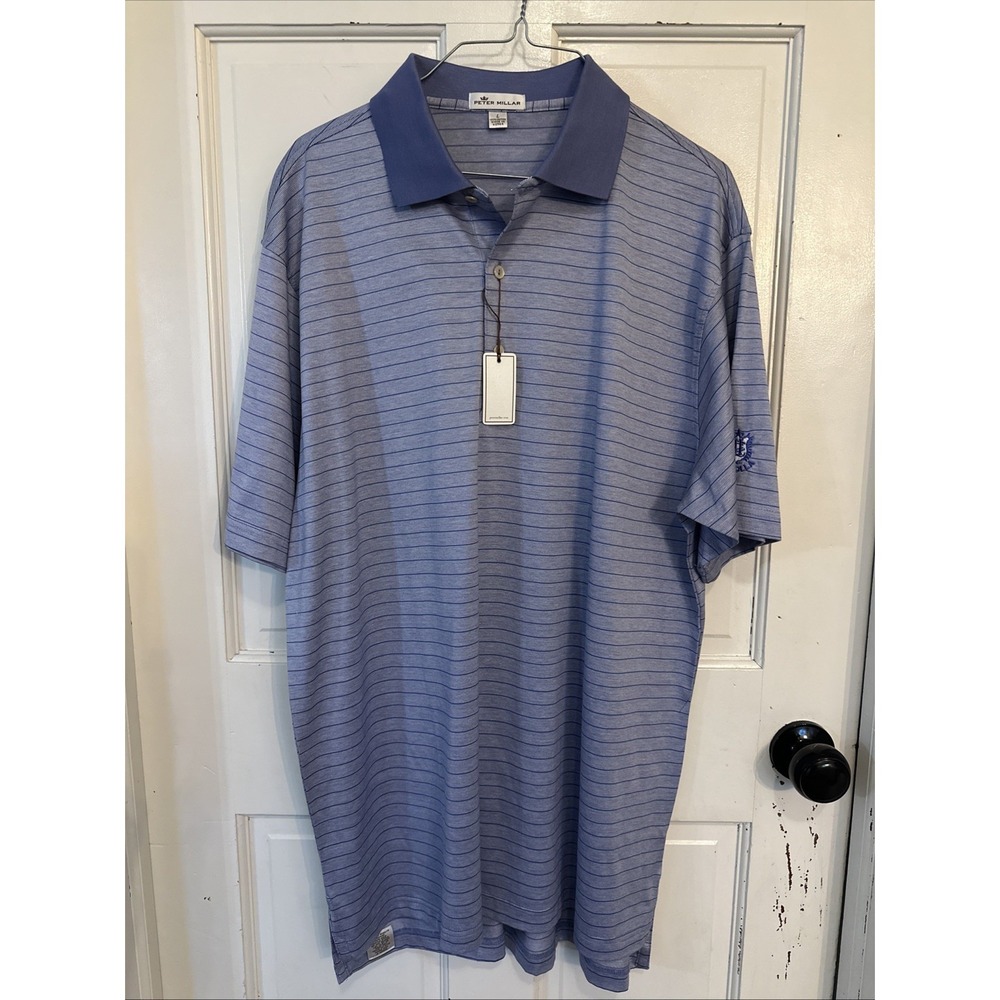 NEW Peter Millar Mens Solid Performance Jersey Po… - image 1